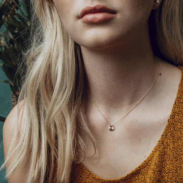 14K Gold Puzzle Necklace - SHOP KINDRED LA LLC