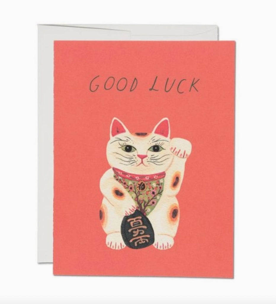 Good Luck Kitty Card - SHOP KINDRED LA LLC