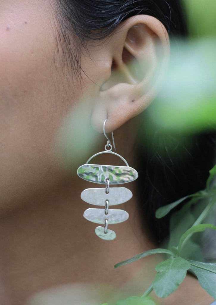 Luz Collection Sterling Silver Earrings - SHOP KINDRED LA LLC