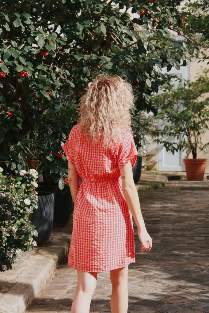 Safi Wrap Dress - SHOP KINDRED LA LLC