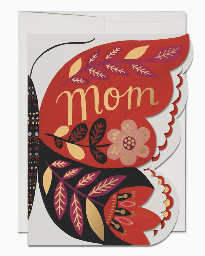 Butterfly Mom Mother's Day Card - SHOP KINDRED LA LLC