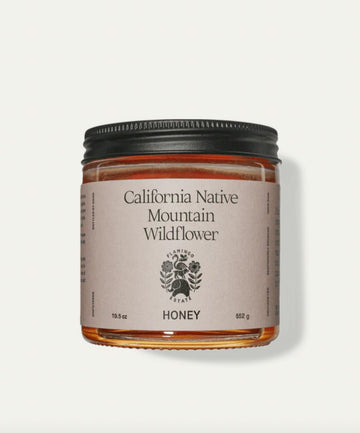 California Native Mountain Wildflower Honey - SHOP KINDRED LA LLC