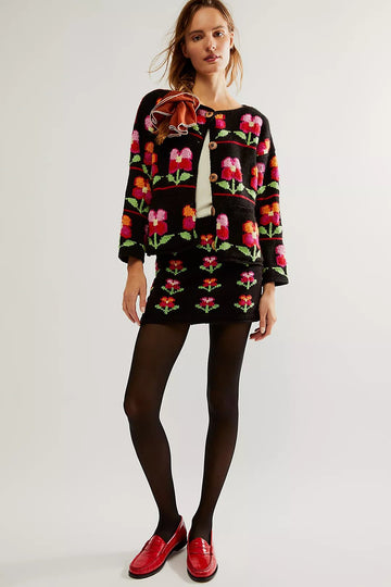 Carola Knit Mini Skirt - kindredlosangeles