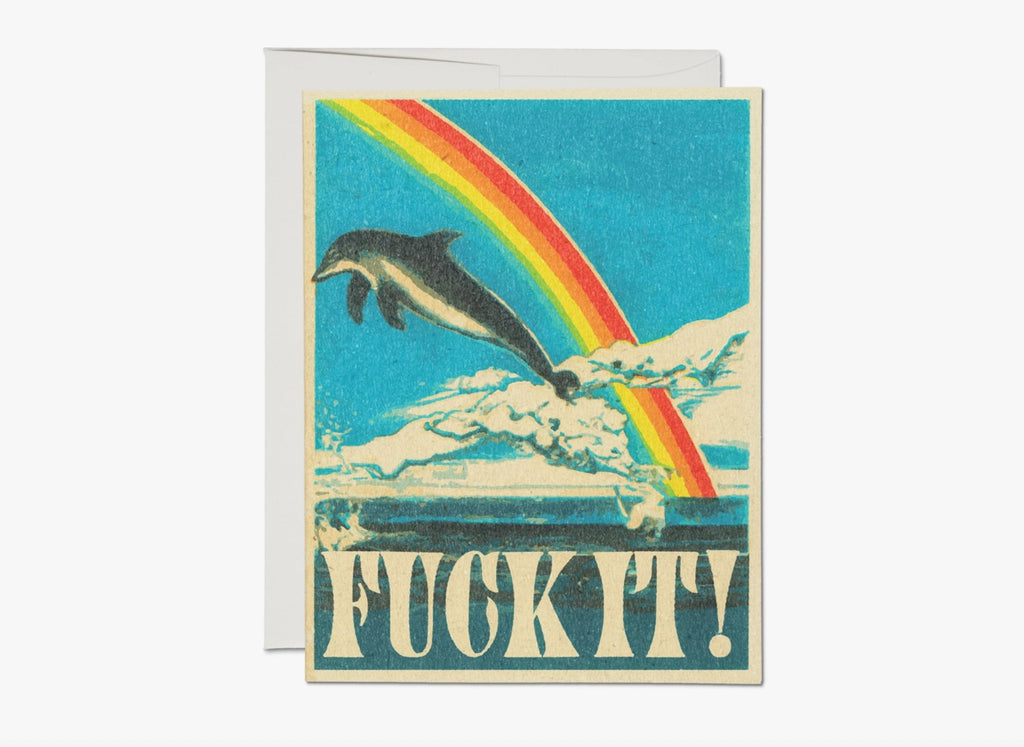 Dolphin Encouragement Card - kindredlosangeles