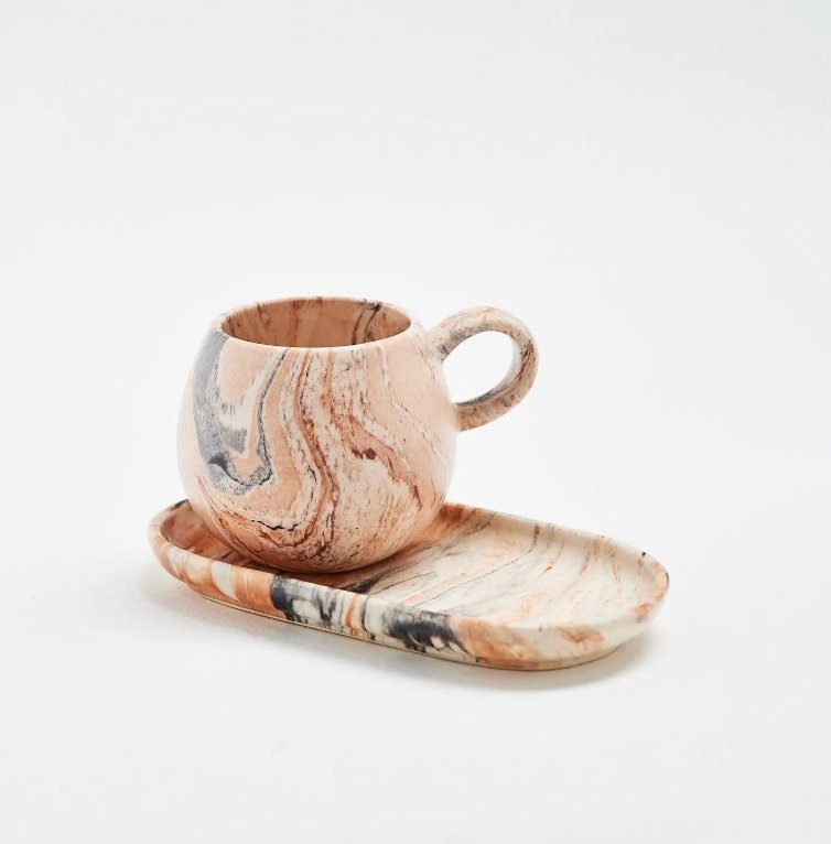 EBH: Marble Mini Tray - kindredlosangeles