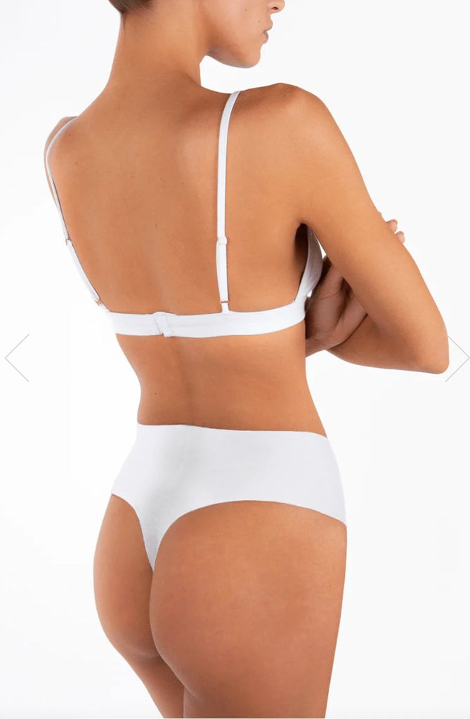 ETERNE: High Rise Thong IVORY - kindredlosangeles