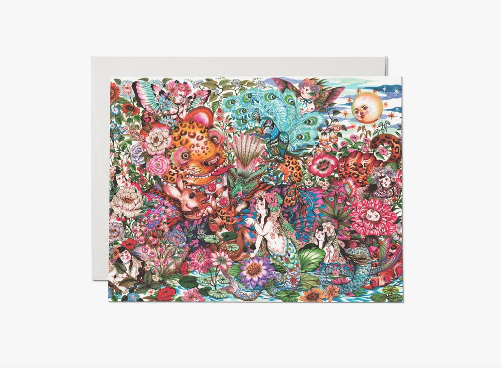 Majestic Creatures Greeting Card - kindredlosangeles