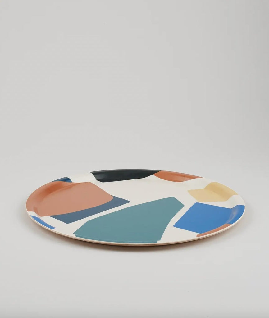 Wrap: Mosaic Round Tray - kindredlosangeles